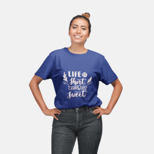 Life Quote Graphic Tee | Everyday Casual Wear for Women